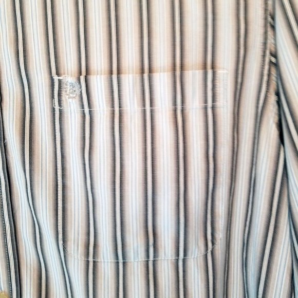 IZOD Saltwater Striped Button Down Shirt - Picture 3 of 5